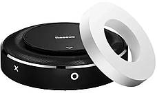 Освіжувач повітря Baseus Metal fabric aroma holder SUXUN-JS01 ароматизатор в машину Чорний, фото 4