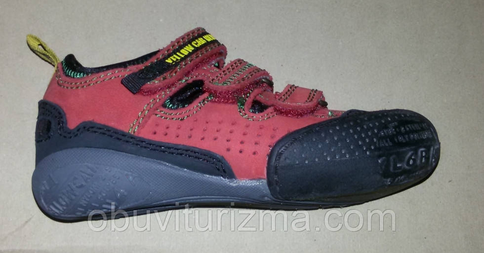 Туристичні літні кросівки шкіряні (26/29/33), фото 1