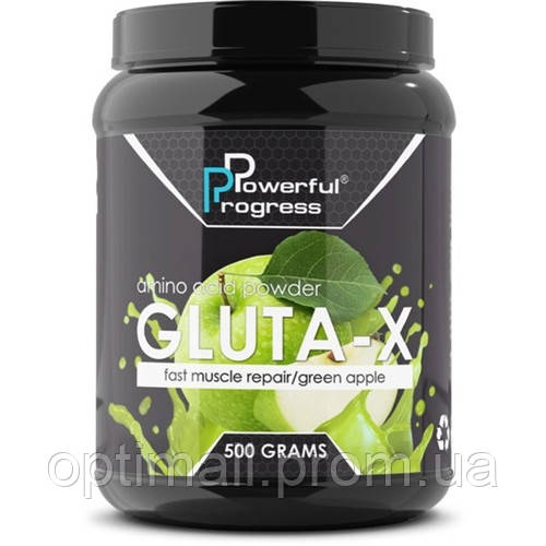 Глютамин для спорта Powerful Progress Gluta Х 500 g 30 servings Apple OP, код: 7520777 - фото 1 - id-p1922967606