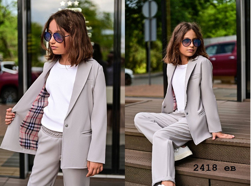 Класичний підлітковий костюм   2418 ев, фото 1