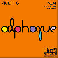 Струна Thomastik-Infeld AL04 Alphayue Synthetic Core Silver Wound 4 4 Violin G String Medium UK, код: 6556771