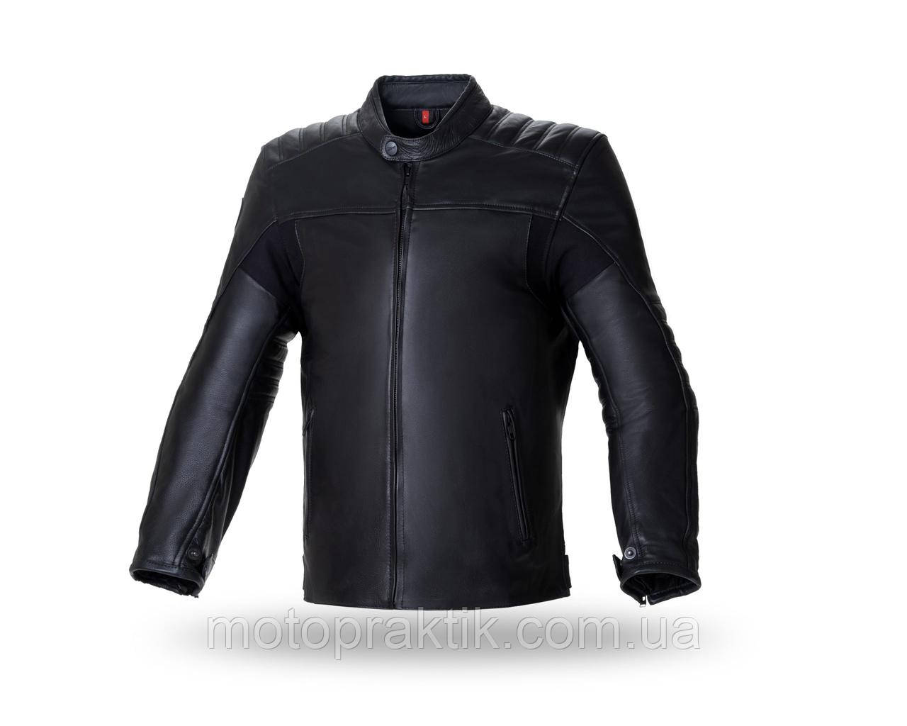 Seventy SD-JL 1Leather Jacket Black, S Мотокуртка шкіряна із захистом