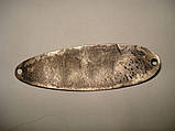 Стара срібна блешня. 32 грами, фото 2