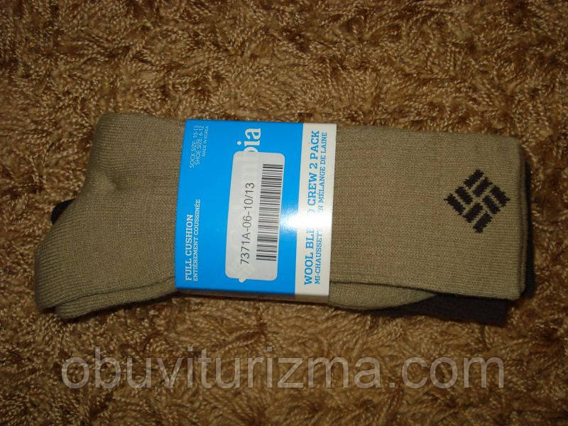 Термошкарпетки Columbia Sportswear Full Cushion Socks — Wool Blend, Crew (розмір 42/43/44/45)