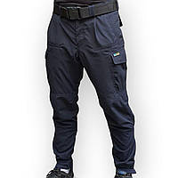 Брюки тактичні 505SQUARE ріп-стоп чорні, темно-сині для поліції та ДСНС
