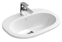 Умивальник врізний у стільницю Villeroy & Boch O.Novo 56