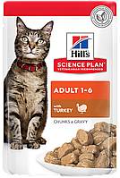 Консерви для котів Hill's Science Plan Adult Cat з індичкою 85г