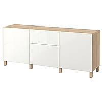 Комбинация с выдвижными ящиками IKEA BESTÅ белый, 180x42x74 894.127.19