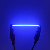 Світлодіодна нитка "філамент", синя, 68 мм, CZ-FILL-68UB-3V