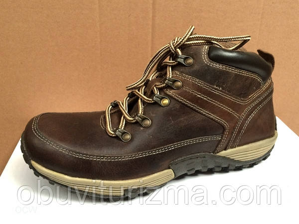 Осінні шкіряні черевики Trekking OAKTRAK для прогулянок на природі (40/41), фото 1