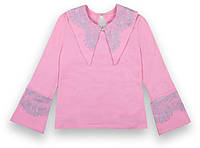 Блуза детская для девочки GABBI BLZ-21-6 Амели Розовый на рост 146 (12882)