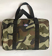 Сумка-холодильник (термосумка) кольору хакі 43*17*30см, 24л