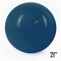 Латексный воздушный шар-гигант без рисунка Show Navy, 21" 52,5 см