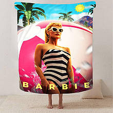 Плед Barbie якісне покривало з 3D малюнком Барбі Мода та стиль розмір 135х160