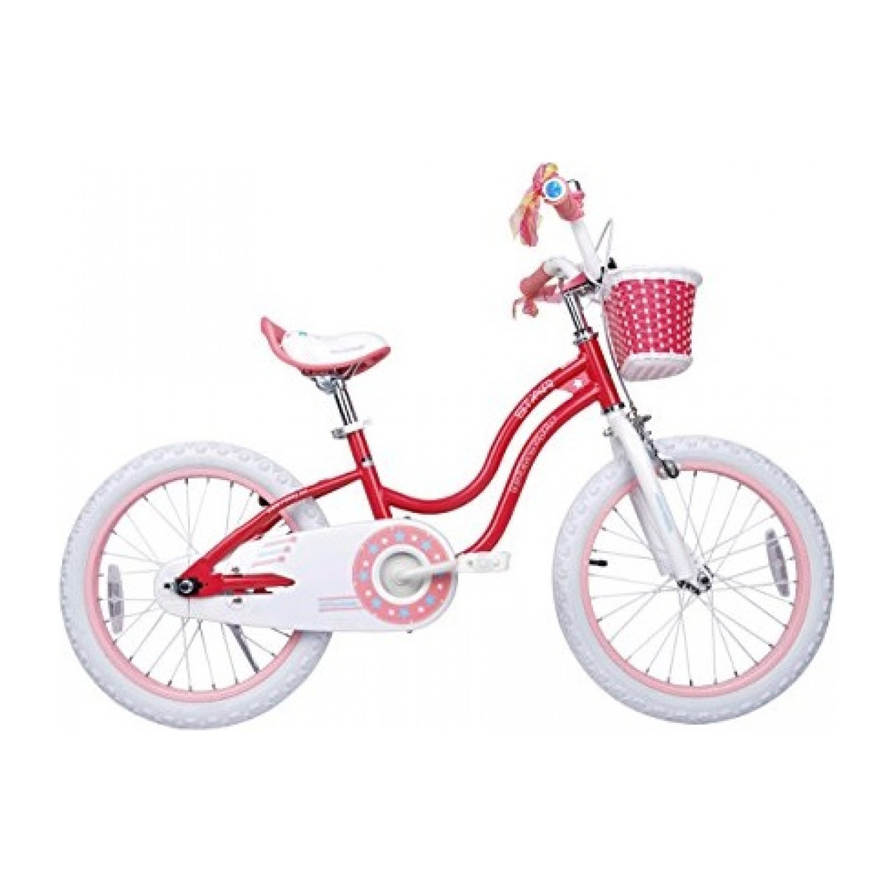 Хит! Стильный велосипед подростковый для детей ROYALBABY STAR GIRL 18" BMX ST стальная рама 9" Розовый - фото 1 - id-p1923298465