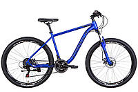 Хит! Качественный велосипед для бездорожья и города 27.5" Formula KOZAK AM DD рама 19" Синій,