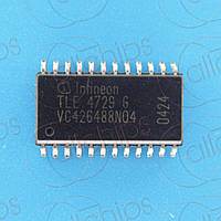 Драйвер шагового двигателя Infineon TLE4729G SOP24