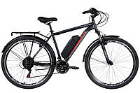 Потужний дорослий легкий електровелосипед 28" Formula MAGNUM 250Вт 36В 12.5 Ач рама 20.5" Чорно-червоний