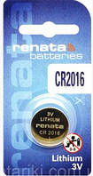 Батарейка Renata CR2016 3V