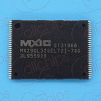 Память Flash 32М паралельная 70нс MXIC MX29GL320ELT2I-70G TSOP56