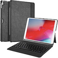 Чохол клавіатура ProCase для iPad Air 3 10.5 2019 / iPad Pro 10.5 2017, знімна бездротова клавіатура з мног