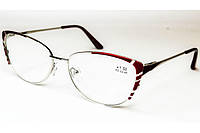 Стеклянные очки для коррекции зрения плюси от +1 до +4