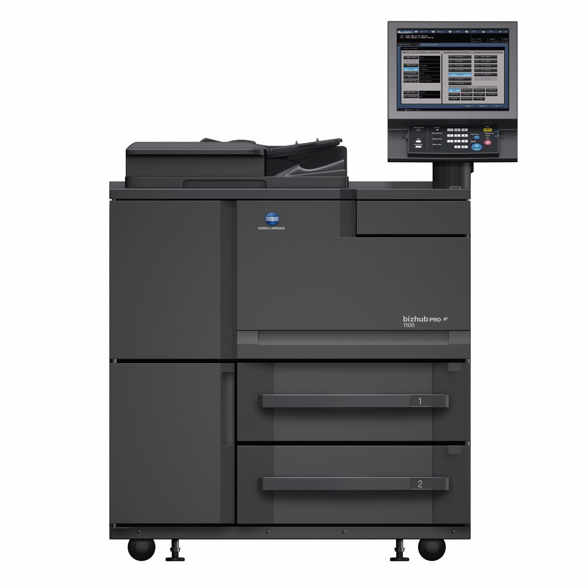 Konica Minolta bizhub PRO 1100 цифрова монохромна копіювальна система, формату SRA3, 100стр/хв