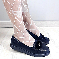 Туфли для девочки синие тм Том.М размер 35- устілка 23см