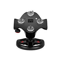 Кермо ігрове XTRIKE ME GP-903 Racing Wheel, чорний, фото 6