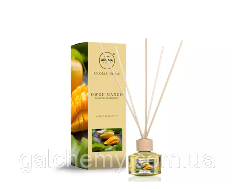 Ароматичні палички Unique Fragrances - Mango Fruit (50 мл) ТМ Aroma Home