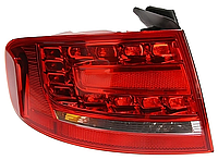 Фонарь задний левый Audi A4 B8 2008-2012 (внешний) (седан) (LED) (TYC) (FP 1208 F01-T) (11-11556-01-2)