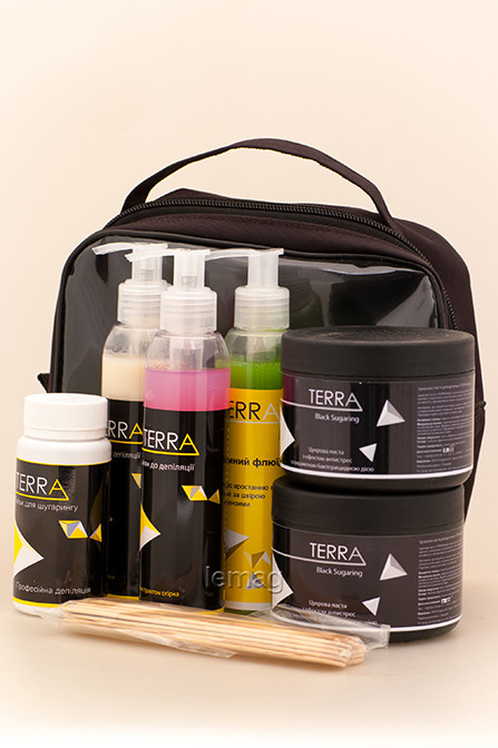 TERRA Набір для домашнього шугарінга "TERRA HOME BLACK", фото 1