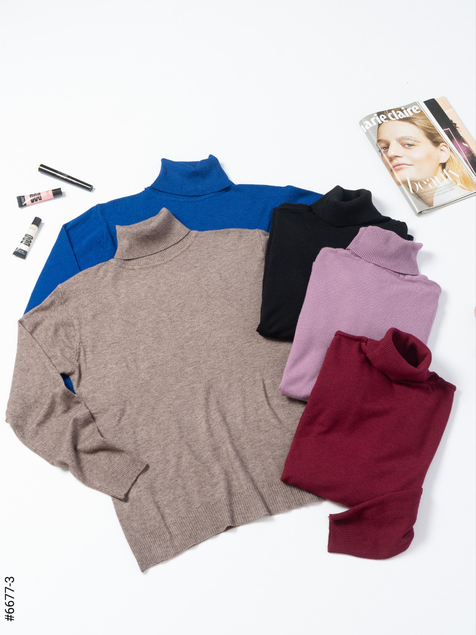 6677-3 Жіночій гольф батал МІКС, фото 1