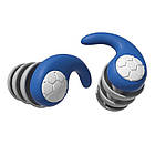 Беруші для роботи, плавання, стрільби, відпочинку, подорожей, мото — Ball Blue, фото 4