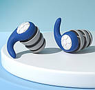 Беруші для роботи, плавання, стрільби, відпочинку, подорожей, мото — Ball Blue, фото 3