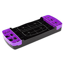 Степ-платформа 2-ступенева Cornix 68 х 28 х 10-15 см XR-0188 Black/Purple Poland, фото 6