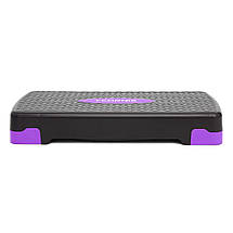 Степ-платформа 2-ступенева Cornix 68 х 28 х 10-15 см XR-0188 Black/Purple Poland, фото 5
