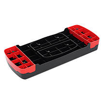 Степ-платформа 2-ступенева Cornix 68 х 28 х 10-15 см XR-0190 Black/Red Poland, фото 3