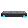 Степ-платформа 2-ступенева Cornix 68 х 28 х 10-15 см XR-0191 Black/Blue Poland, фото 10