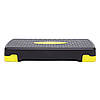 Степ-платформа 2-ступенева Cornix 68 х 28 х 10-15 см XR-0192 Black/Yellow Poland, фото 9