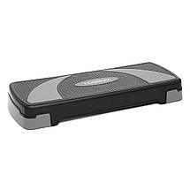 Степ-платформа 3-ступенева Cornix 78 х 29 х 10-20 см XR-0184 Black/Grey Poland, фото 3