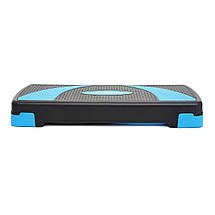 Степ-платформа 3-ступенева Cornix 78 х 29 х 10-20 см XR-0186 Black/Blue Poland, фото 2