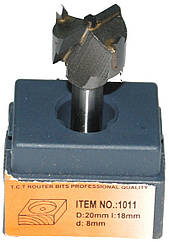 Фреза Globus Item 1011 D20mm l18mm d8mm