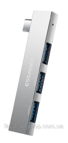 USB HUB Essager 3в1