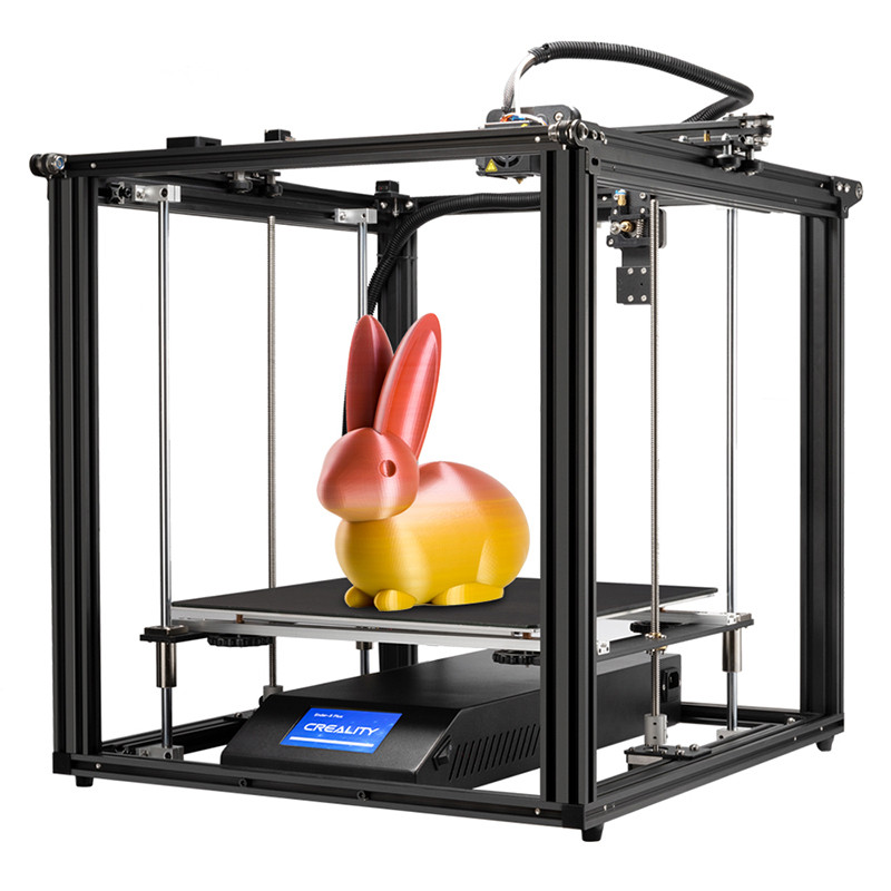 3Д-принтер CREALITY Ender-5 Plus, 350*350*400mm, <180mm/s (боуден), H260℃, B100℃, 4.3" Touch Screen, USB, SD-card