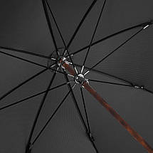 Парасолька-тростина механічна Fare 4704 (Dark Grey), фото 5