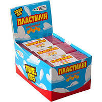 Пластилін восковий "Travel Kids" рожевий 30г "Гамма" 105775