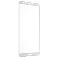 Защитное стекло Mirror 2.5D для Huawei Y7 2018 LDN-L01  Y7 Prime 2018 LDN-L21 Белый KA, код: 6516956