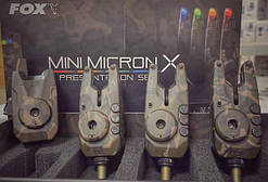 Набір сигналізаторів Fox Mini Micron X Ltd Edition Camo Set 4+1