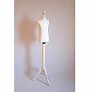 Манекен Кравецький   Пінопластовий Дитячий Чорний  Білий  на дерев'яній ніжці ,для шиття, фото 3